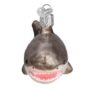 Great White Shark Glass Ornament – Old World Christmas
